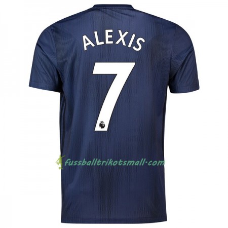Günstige Fußballtrikots Manchester United Alexis 7 2018-2019 Kurzarm Ausweichtrikot kaufen